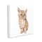 Stupell Industries Tabby Cat Kitten Watercolor Portrait Nursery Animal Canvas Wall Art